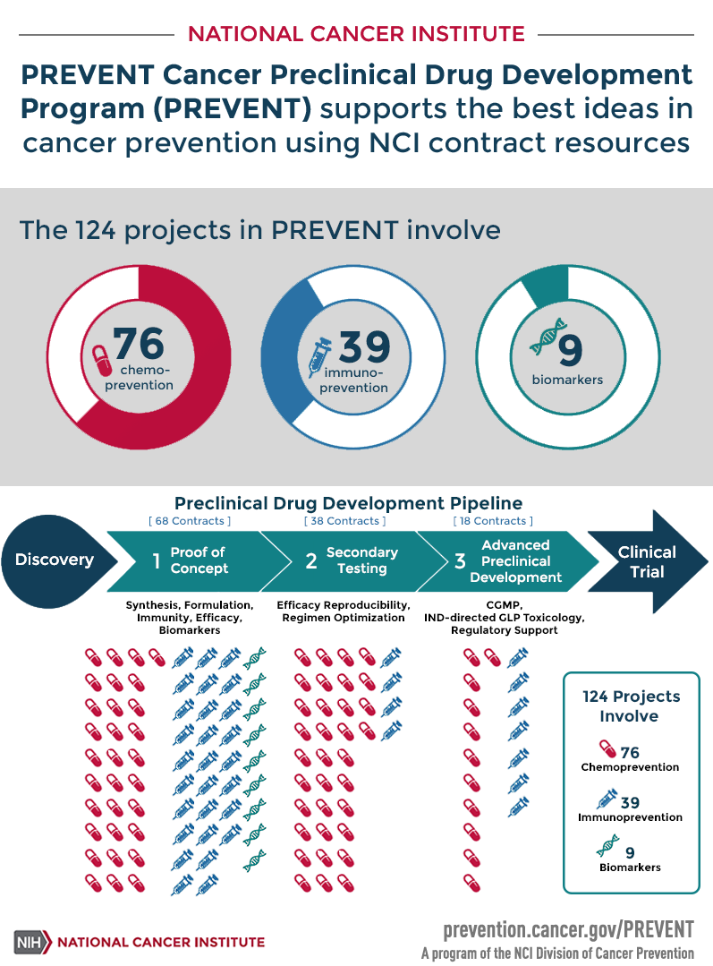 PREVENT Cancer Preclinical Drug Development Program (PREVENT) supports