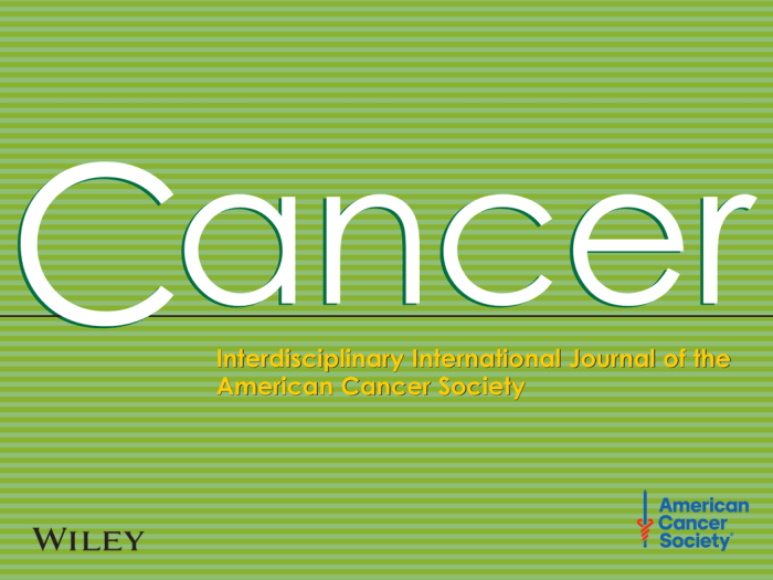 Cancer journal cover